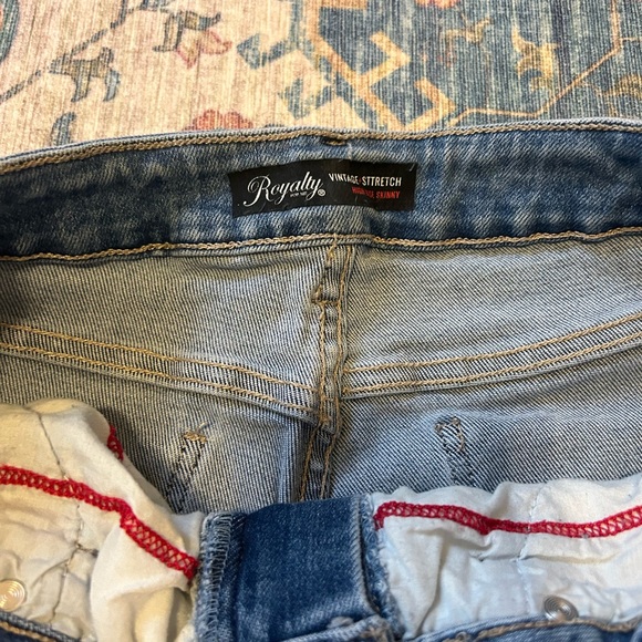 Royalty for Me high rise skinny denim - Picture 5 of 6